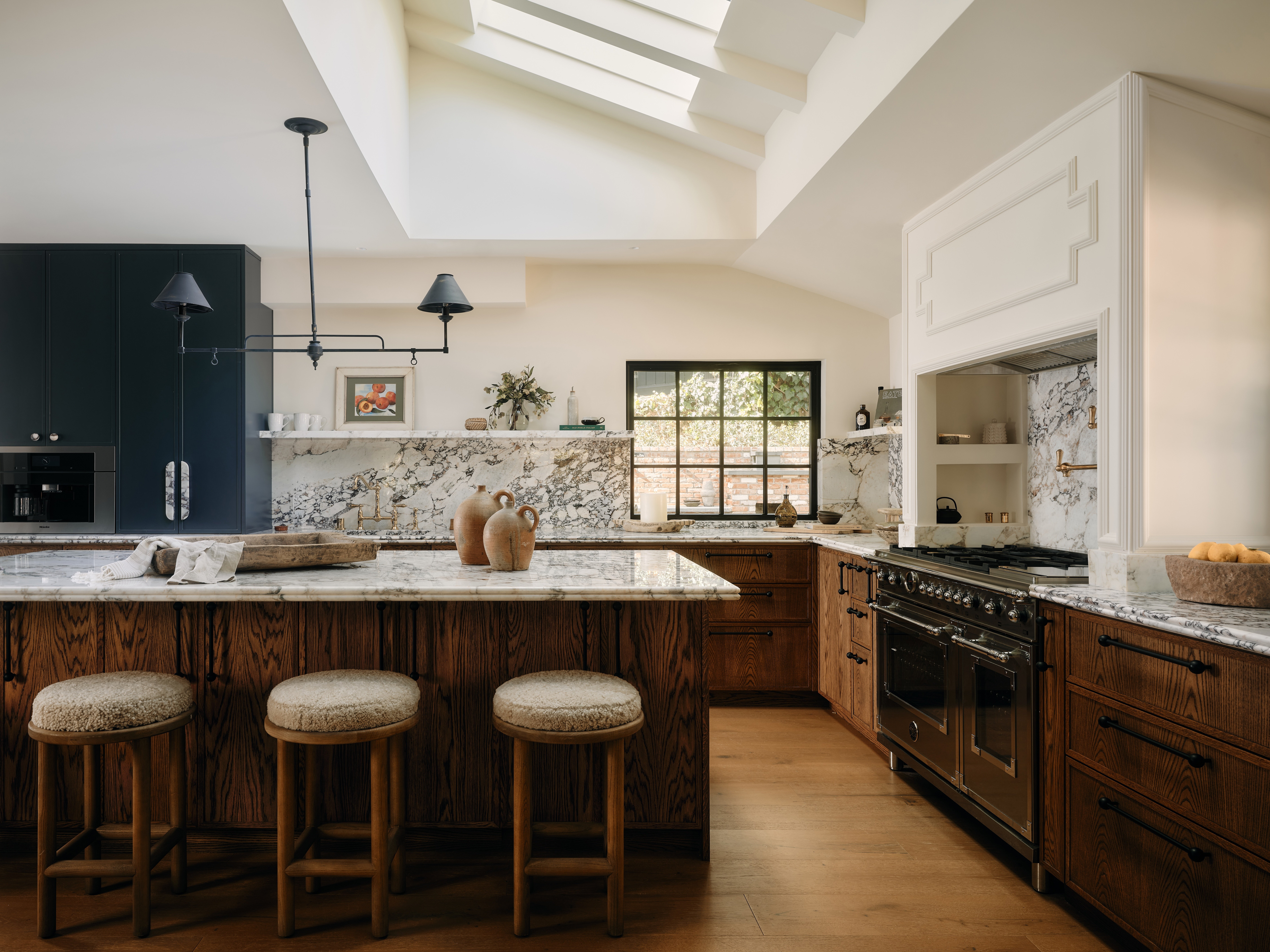 Hollywood Hills home tour, kitchen