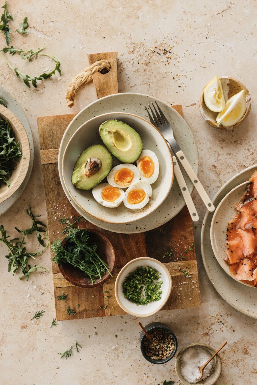 smoked salmon breakfast bowl ingredients