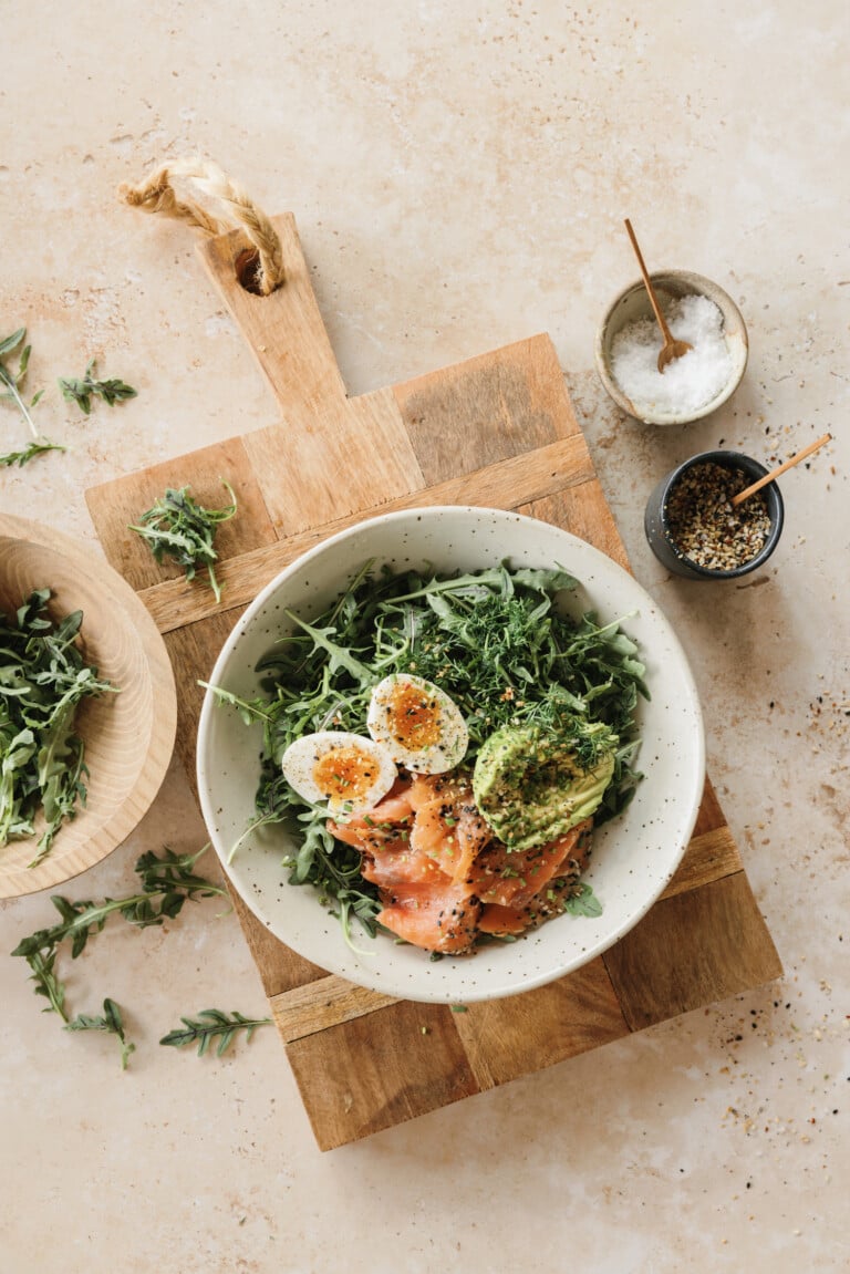Smoked Salmon, Delicious Breakfast Bowl_Symptoms of Perimenopause