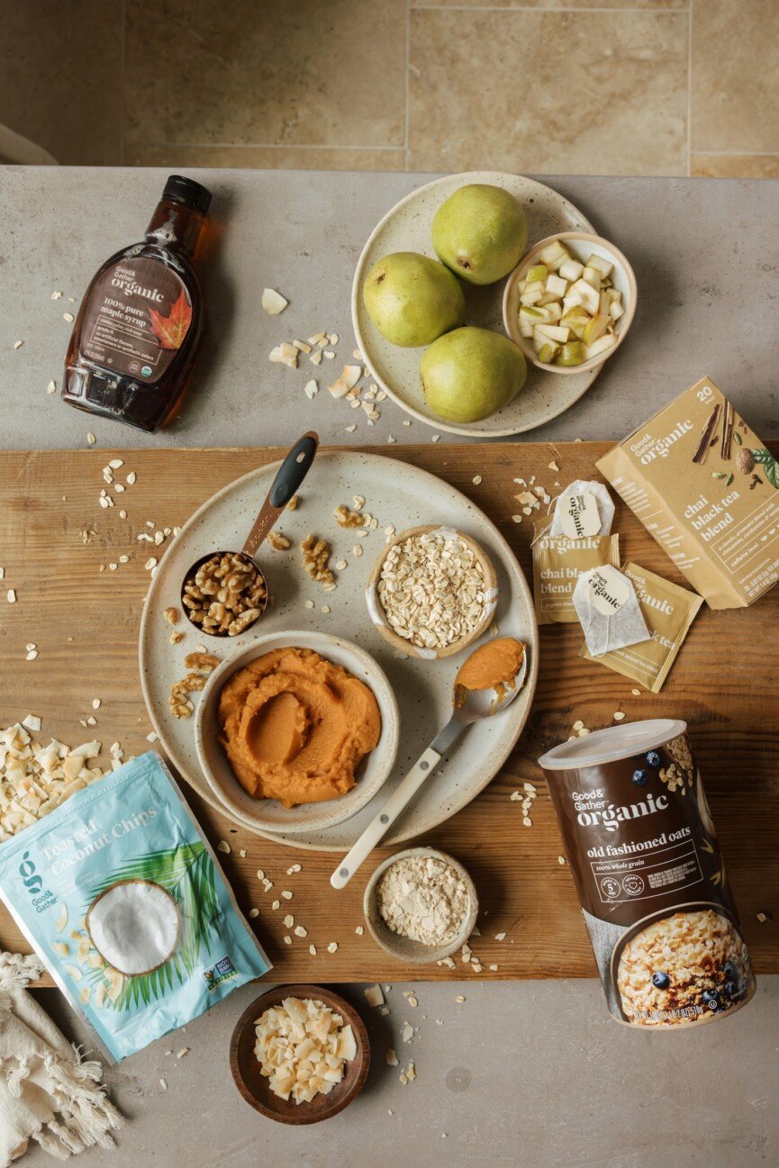 fall-morning-rituals oatmeal ingredients