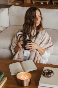 fall morning rituals cozy