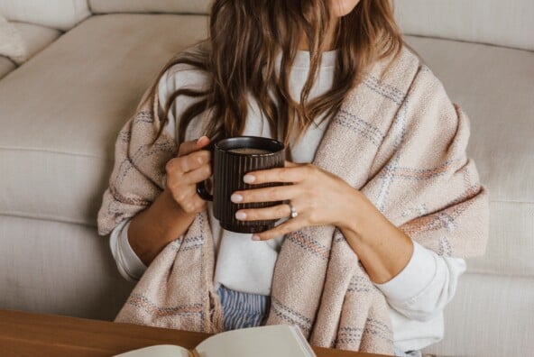 fall morning rituals cozy