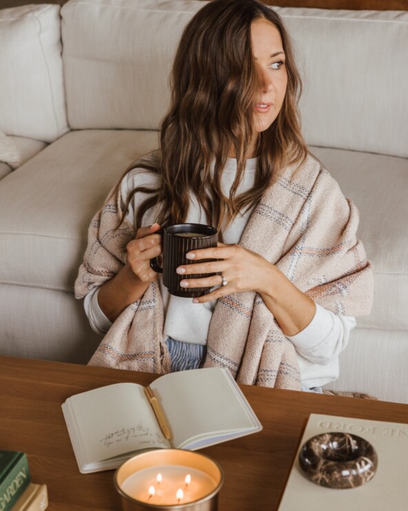 fall morning rituals cozy