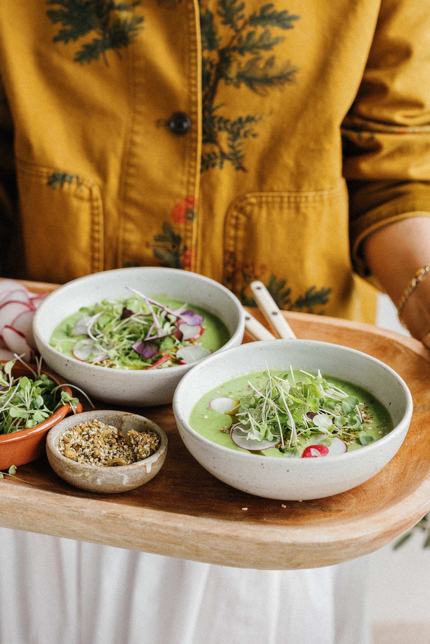 The Pea Gazpacho That’ll Be the Star of Your Summer Table