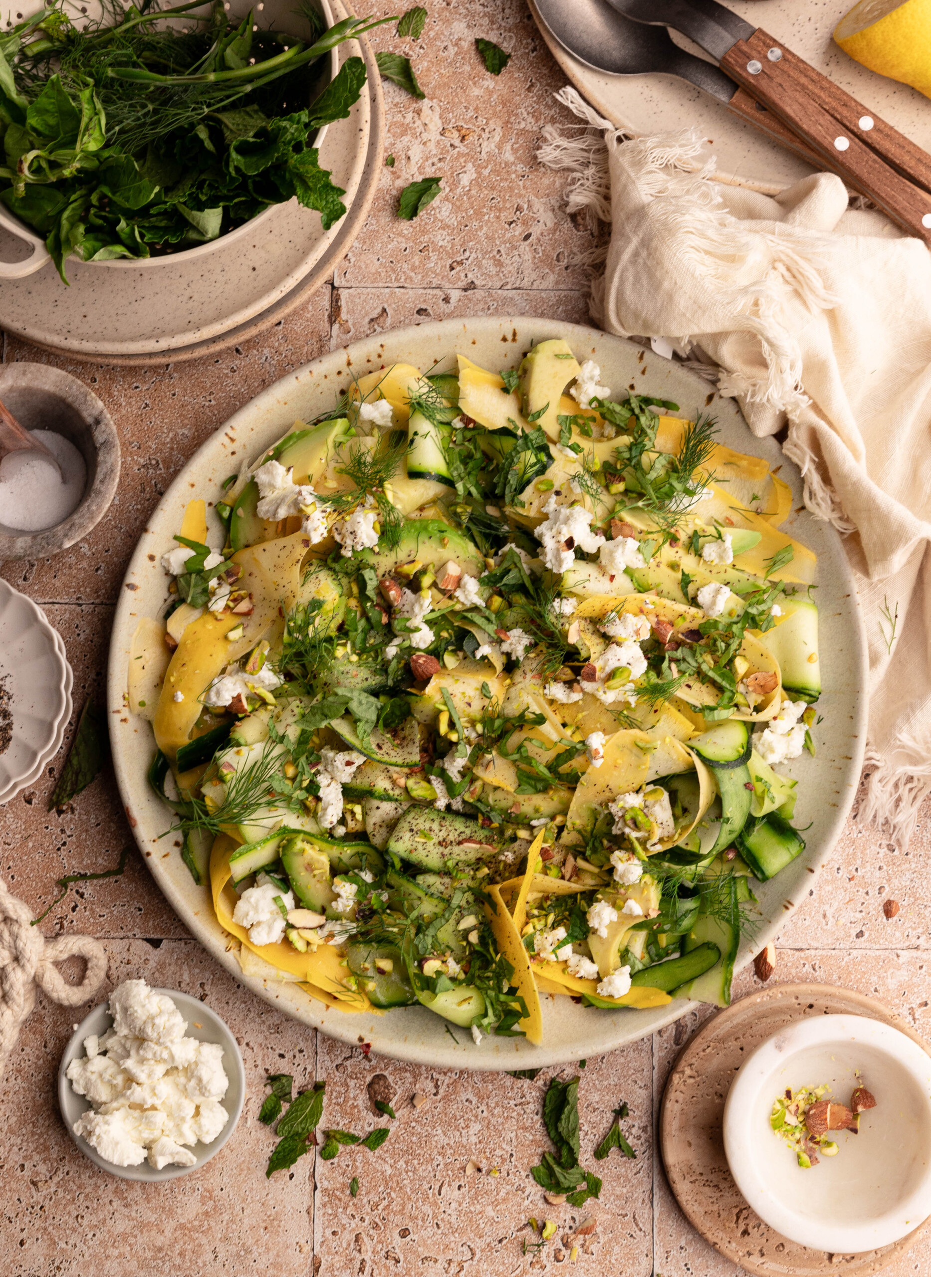 The Zucchini Ribbon Salad I’m Serving With Everything Right Now