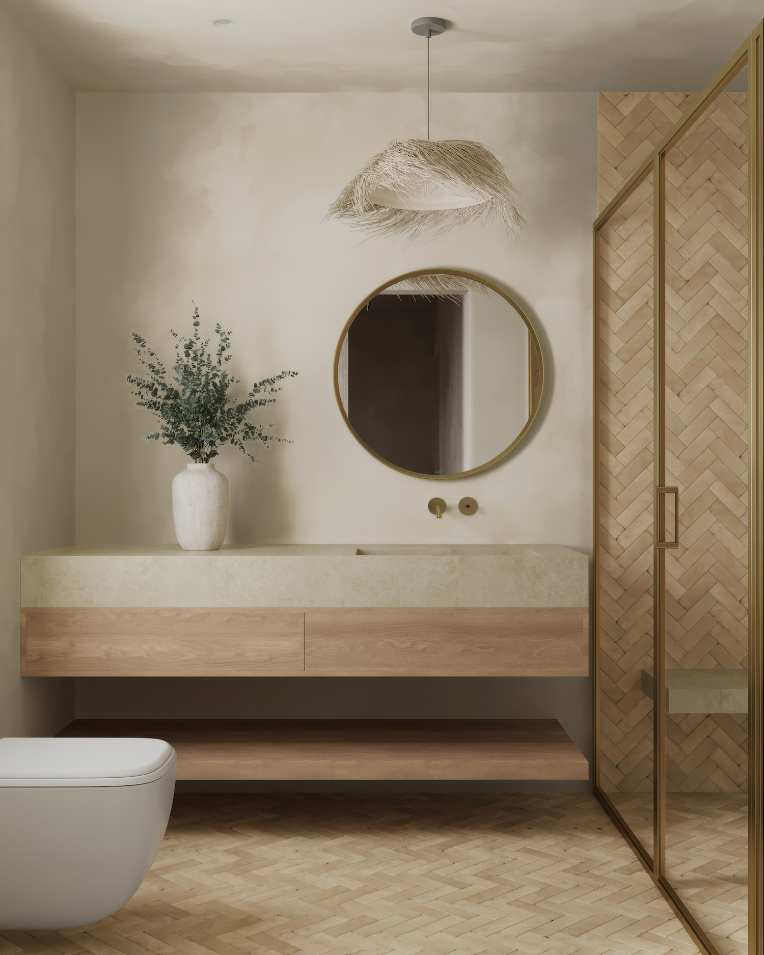 Guest Room & Bath: Japandi Design Ideas from Our Beach House