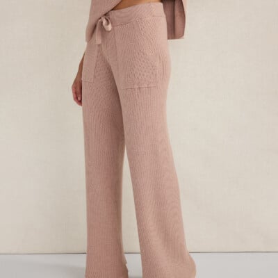 Organic Cotton Cashmere Wide Leg Pants