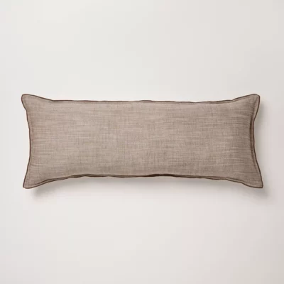 14"x36" Oblong Throw Pillow Brown