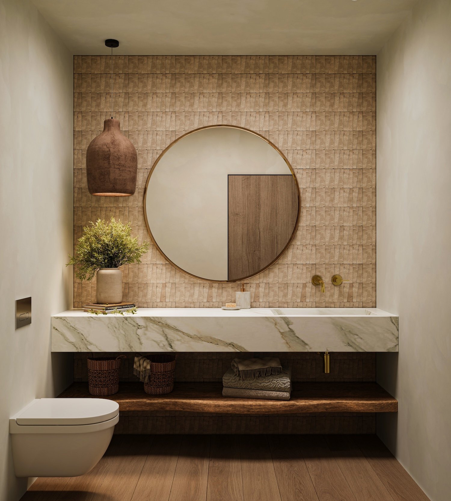 How We’re Making the Smallest Room of Our Malibu Renovation Feel Luxurious