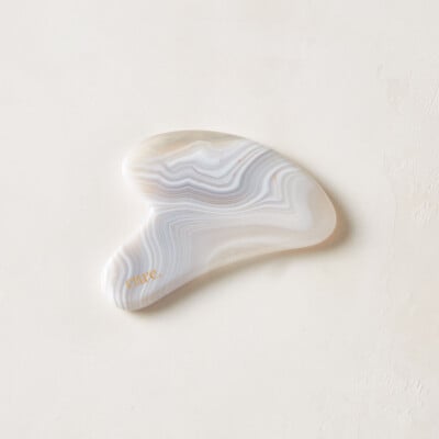 Natural Agate Heart Gua Sha