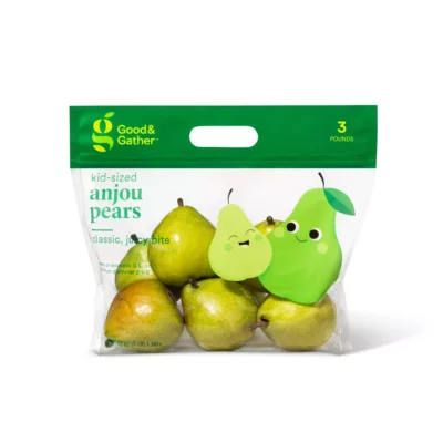 Fresh Kid-Sized Anjou Pears