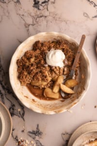 apple crumble recipe