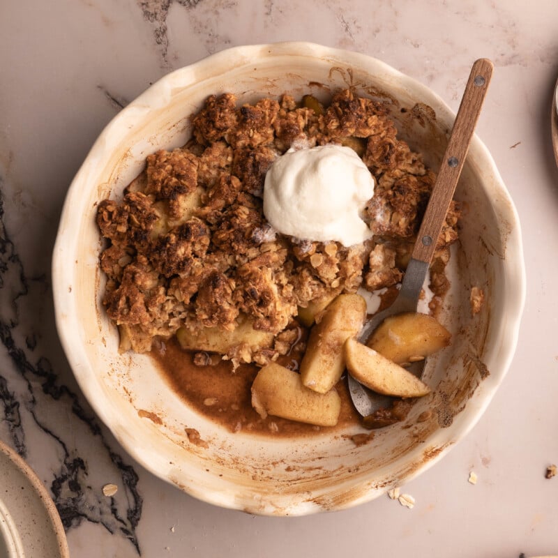 apple crumble recipe