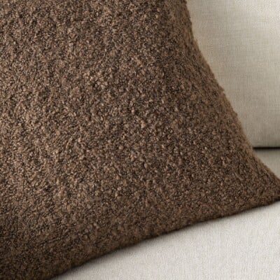 Boucle pillow Pottery Barn
