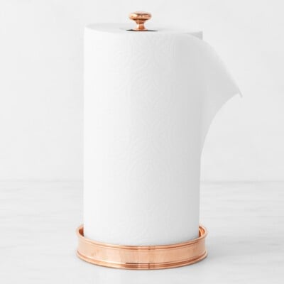 Hammered Copper Paper Towel Holder, Williams Sonoma
