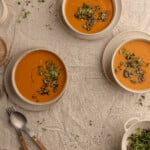 miso ginger sweet potato soup
