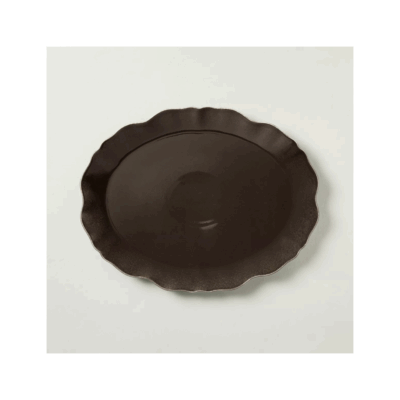 wavy edge serving platter