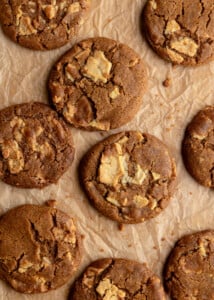 chewy pumpkin cheesecake cookies