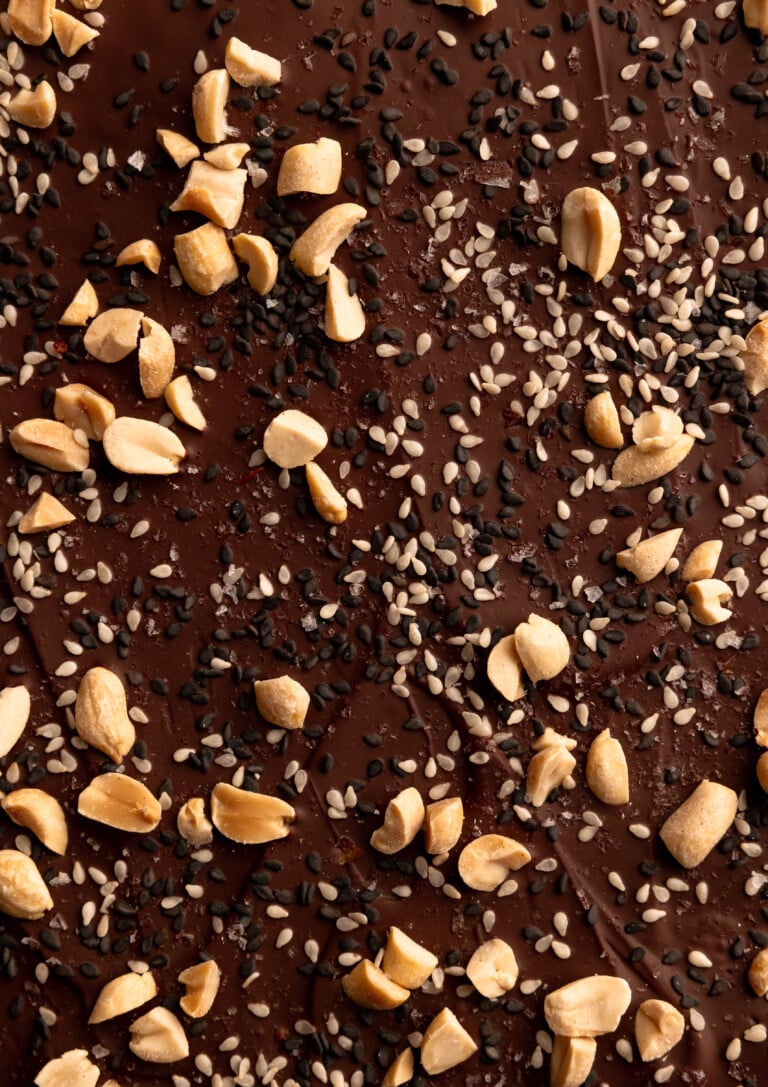 peanut butter Puffed Quinoa Chocolate Bark
