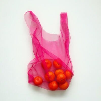 shopper bag hot pink