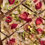 tahini Puffed Quinoa Chocolate Bark