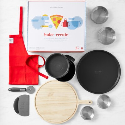 kids bake and create pizza set