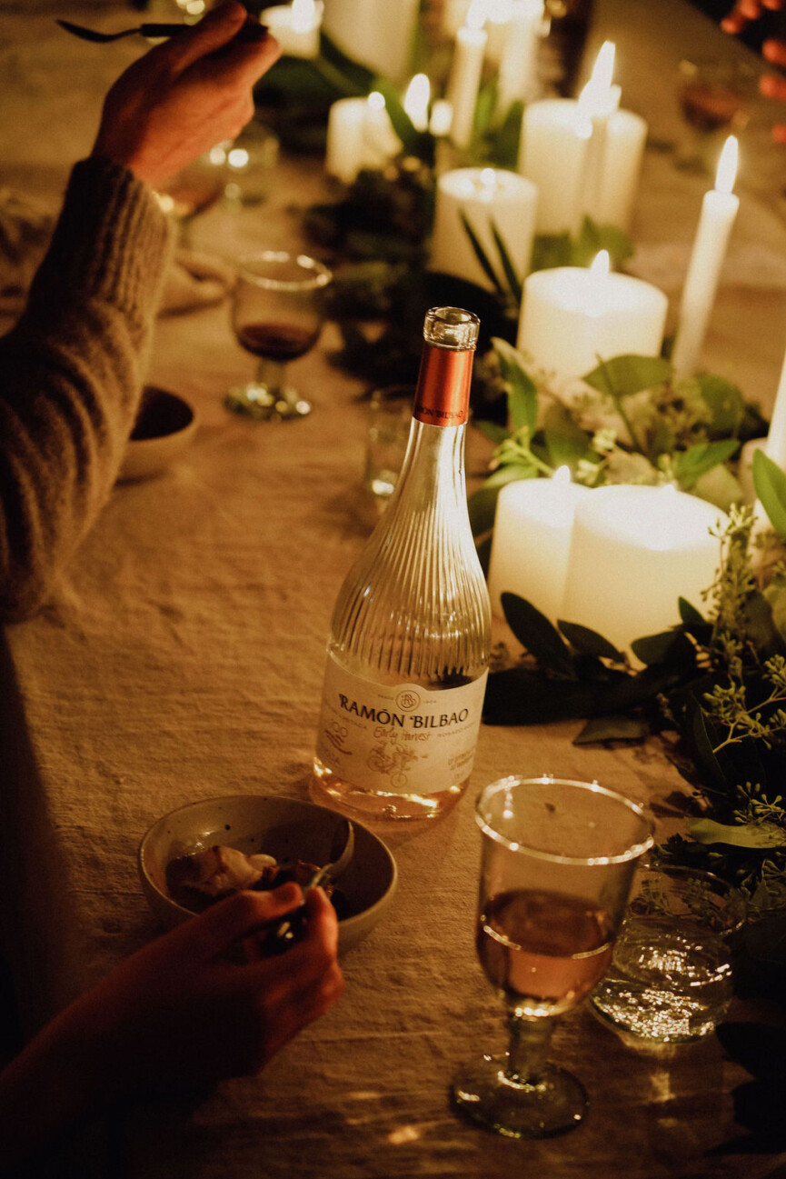 rioja rose with gelato