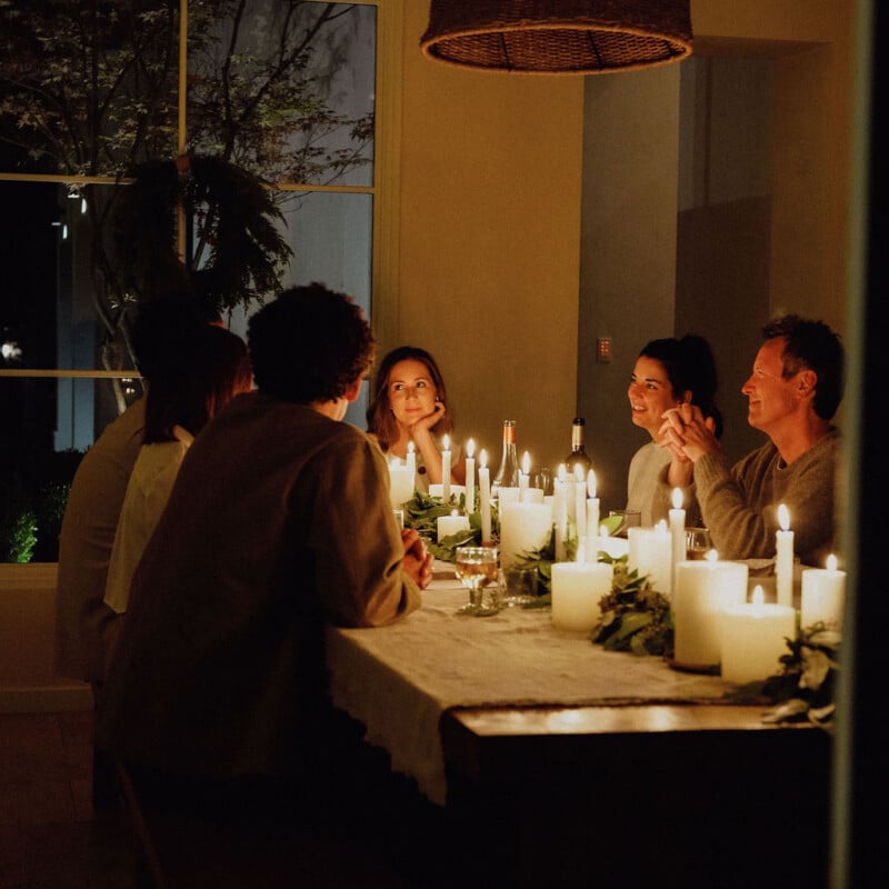 end of night dinner party