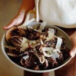 roasted radicchio with manchego