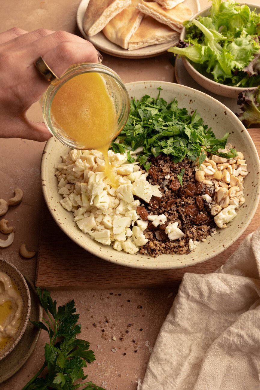 quinoa cauliflower salad