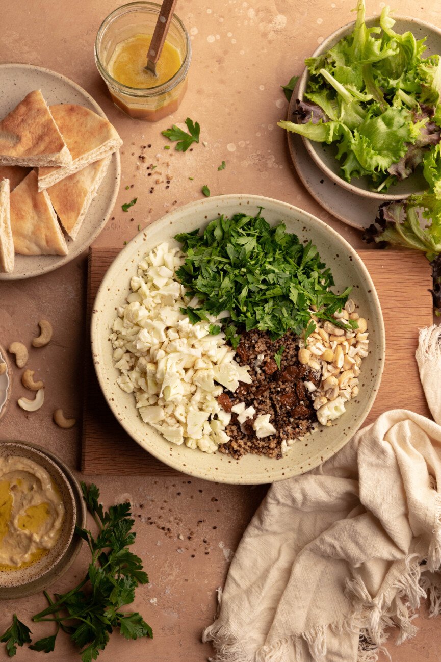 quinoa cauliflower salad