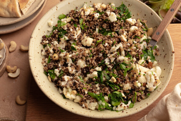 quinoa cauliflower salad