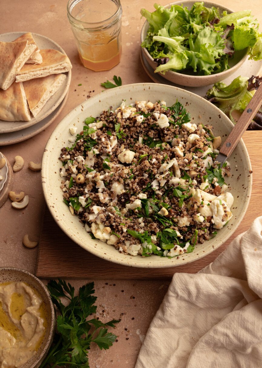 quinoa cauliflower salad