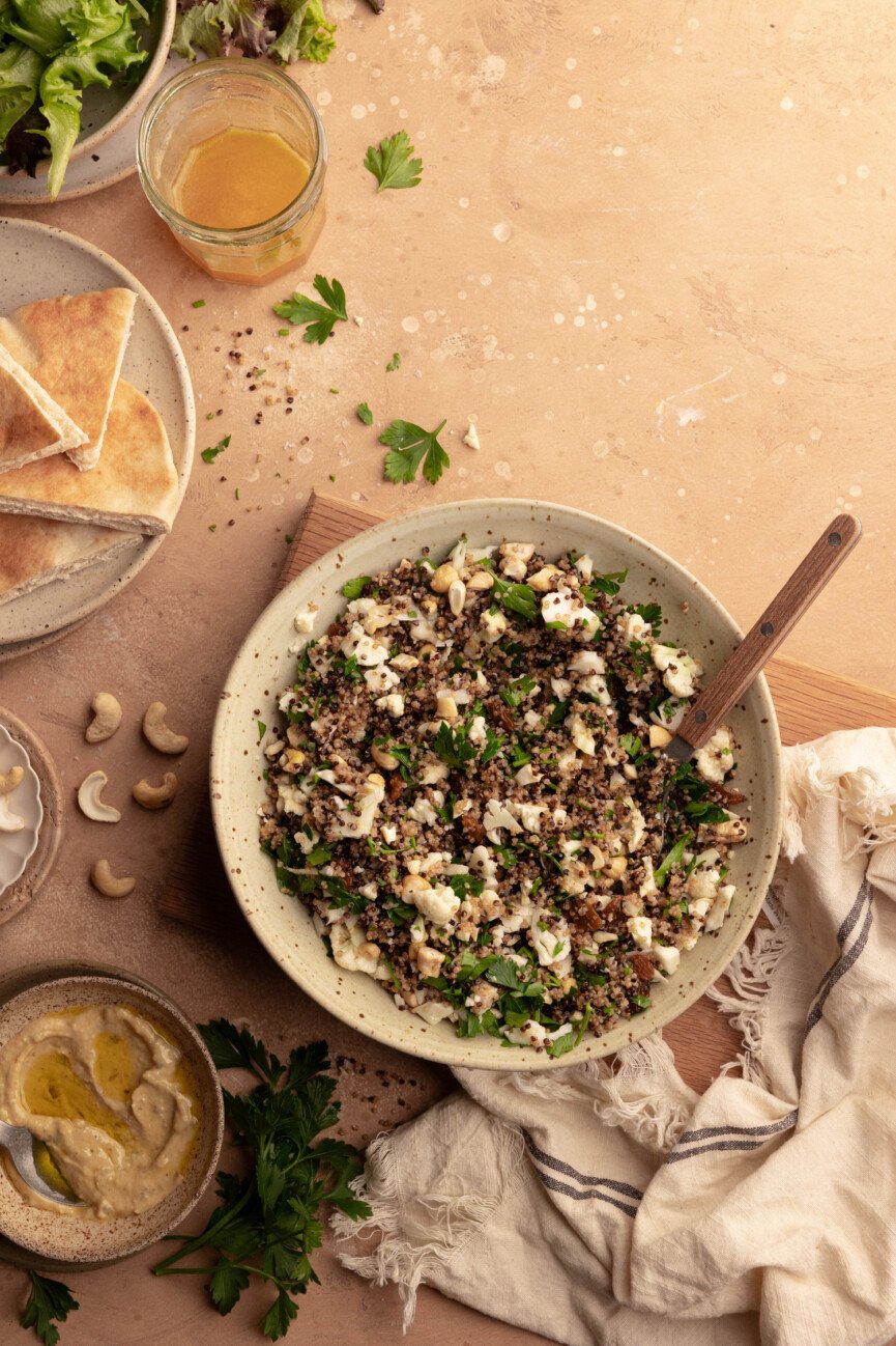 quinoa cauliflower salad