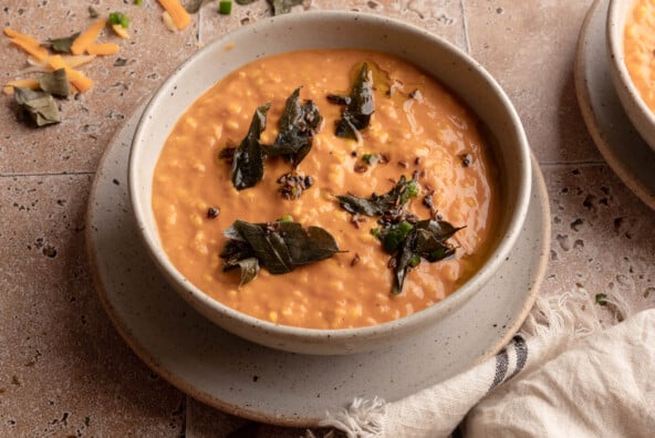 easy lentil tomato soup