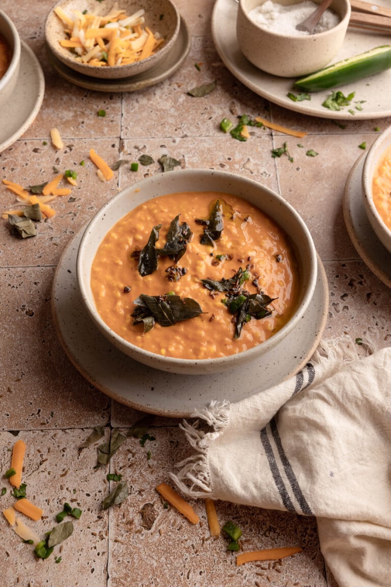 makkelijke linzen-tomatensoep