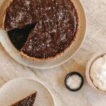 salted chocolate date tart9