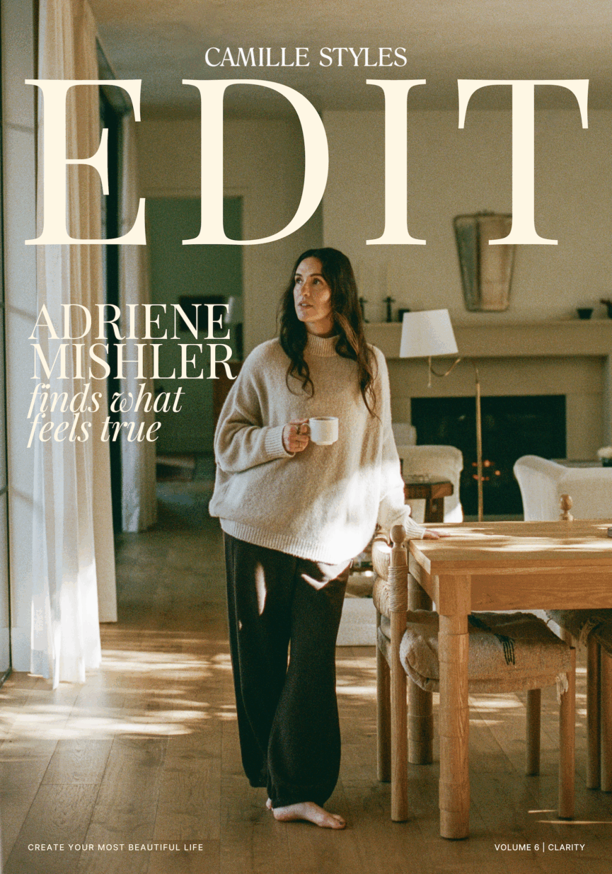 Spring EDIT 2026 Cover Adriene Mishler