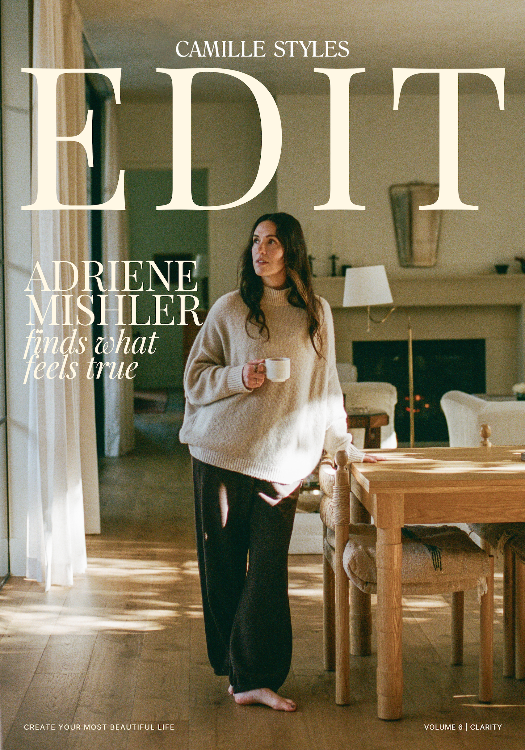 Spring EDIT 2026 Cover Adriene Mishler