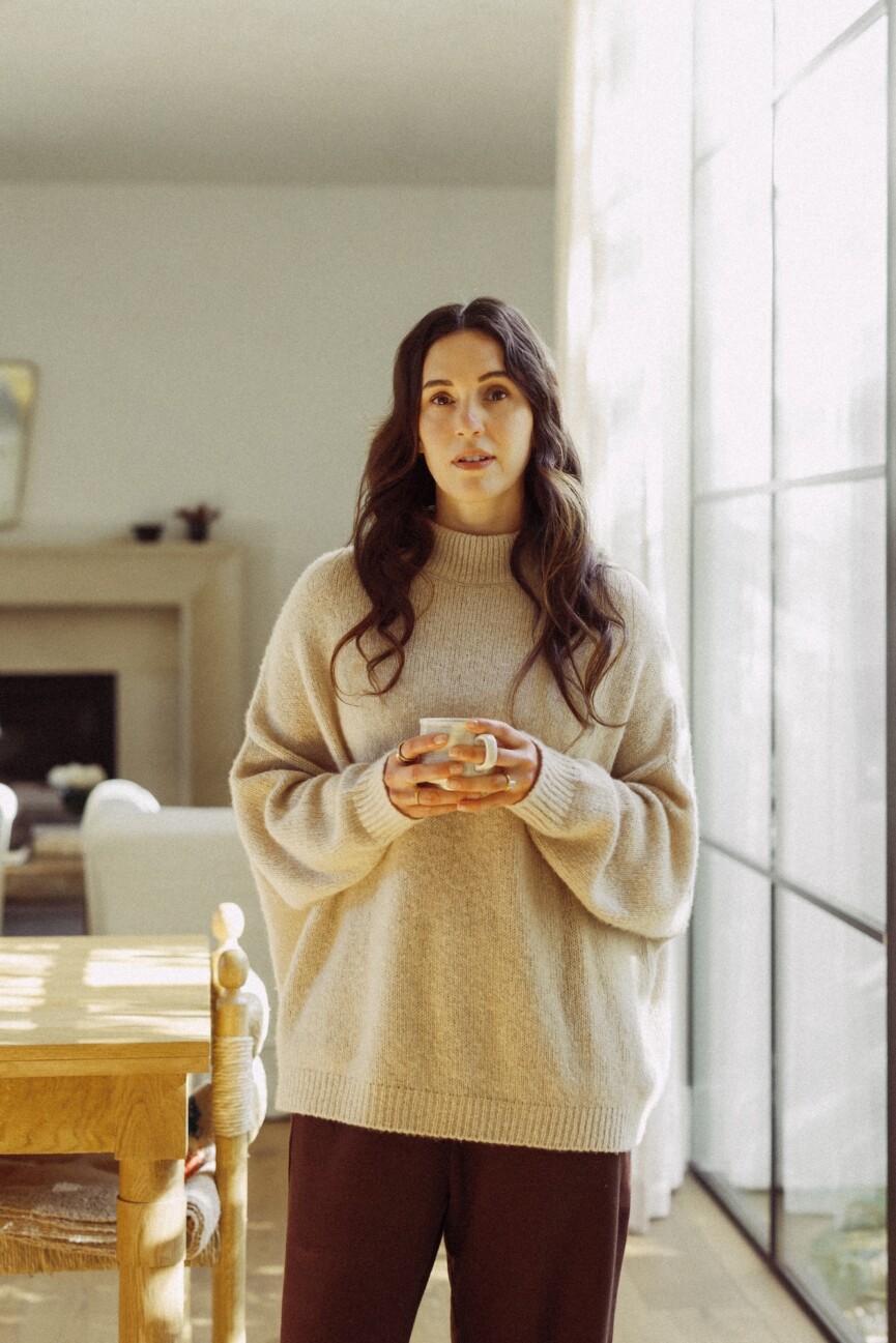 adriene mishler coffee at home