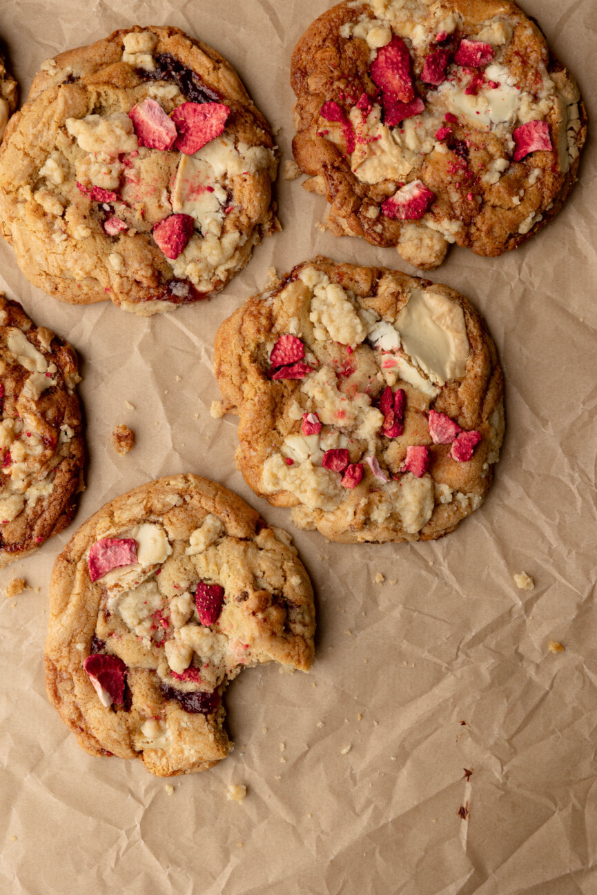 strawberry shortcake cookies break easily