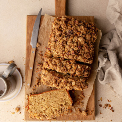 apple pecan loaf cake