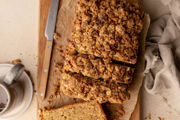 apple pecan loaf cake