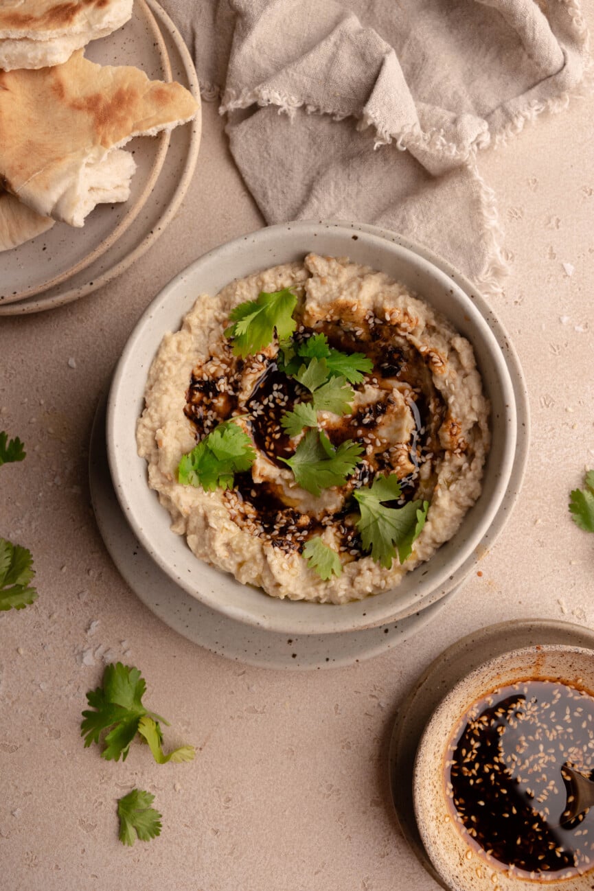 charred eggplant dip