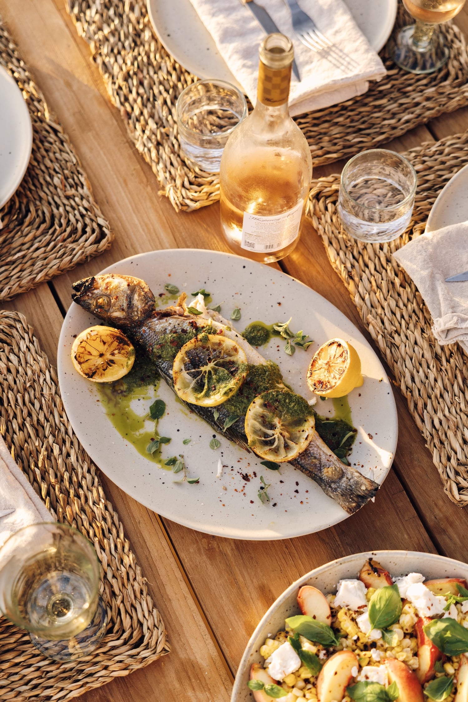 This Whole Grilled Fish Brings Beach Club Energy to Your Table