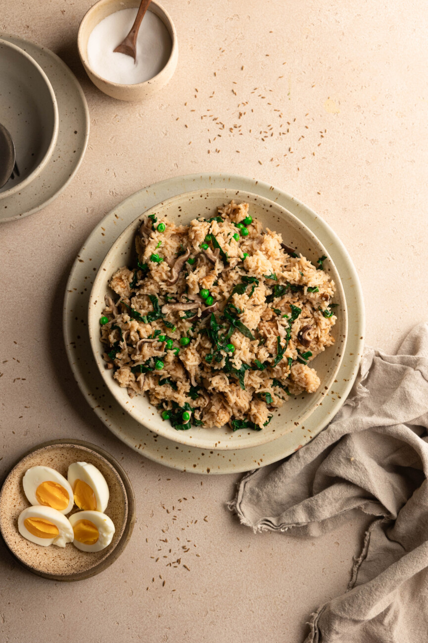 mushroom rice