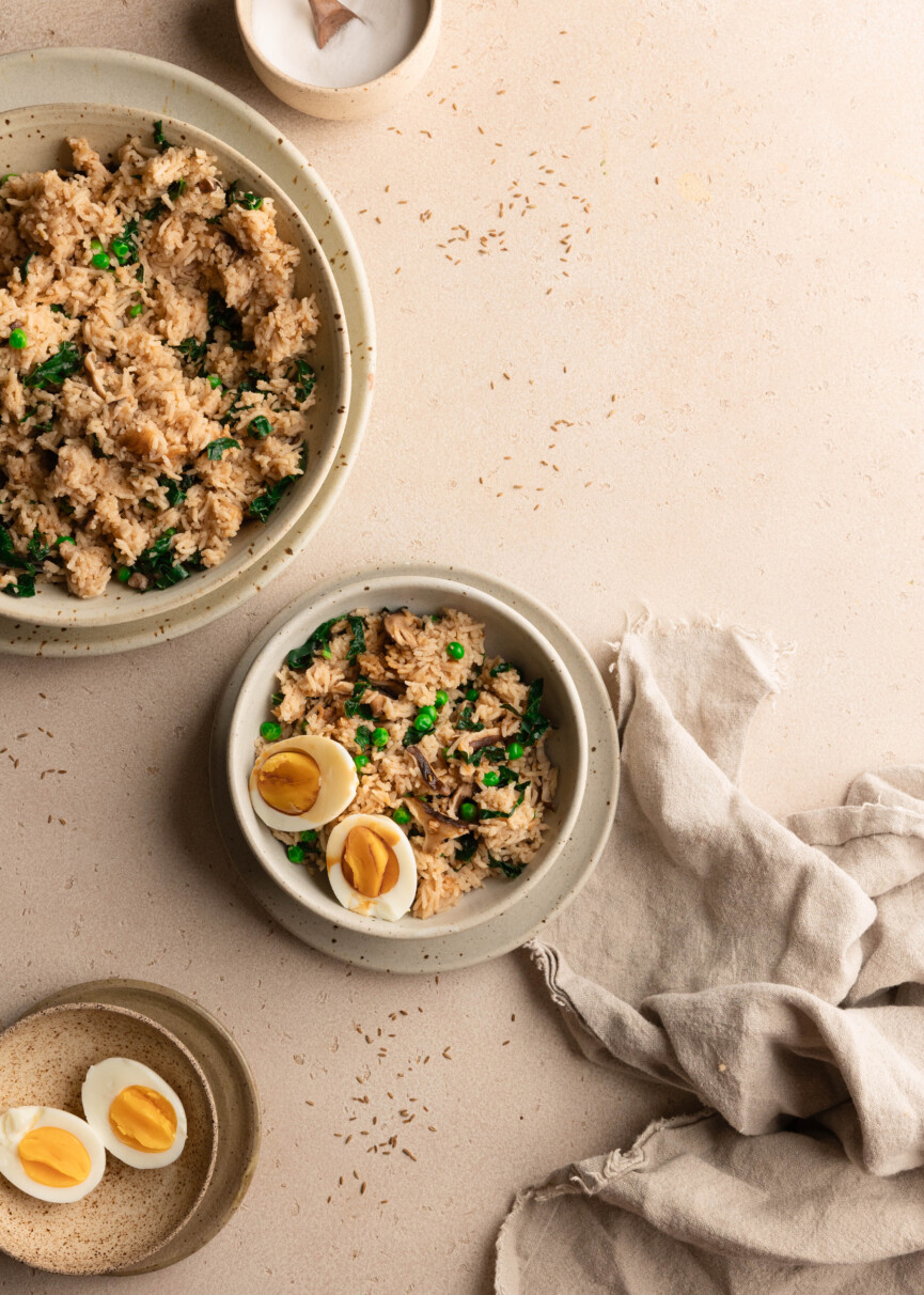 rice cooker mushroom rice