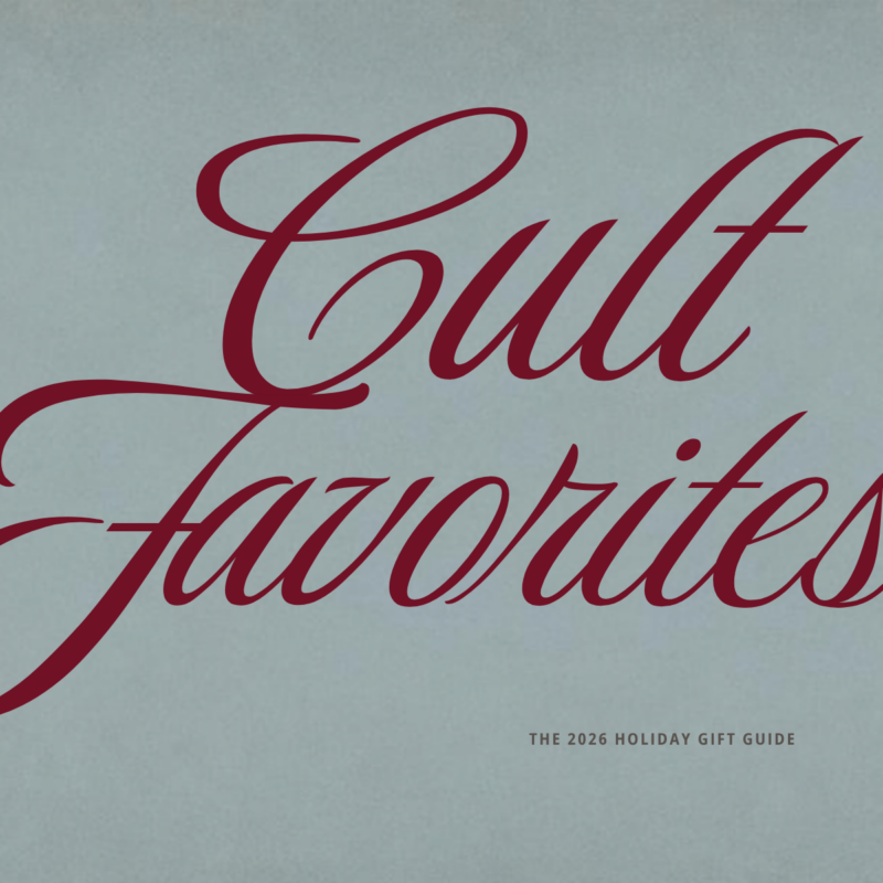 2026 Cult Favorites Gift Guide Graphic