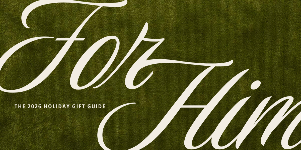 2026 Gift Guide for Him Banner