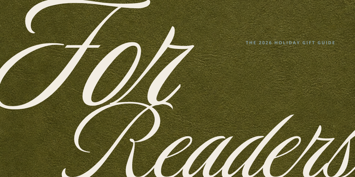 2026 Gift Guide for Readers Banner
